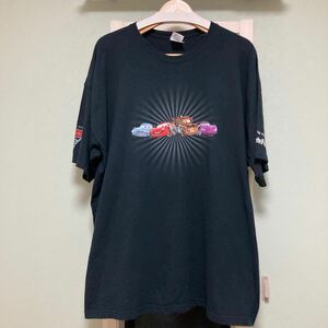 レア!希少サイズ!2XL カーズ cars Tシャツ ピクサー ディズニー ムービー 映画 ビンテージ オールド OLD アニメ ギルダン 古着