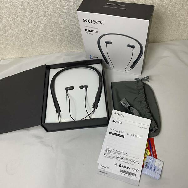 SONY ワイヤレスステレオヘッドセット　MDR-EX750 BT