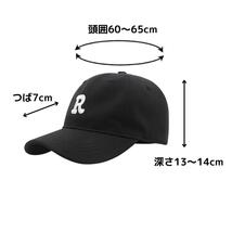 帽子 キャップ グレー 灰色 大きいサイズ メンズ レディース 60～65cm_画像5