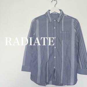 RADIATE ラディエイト　スコットクラブ　七分袖 コットン　シャツ