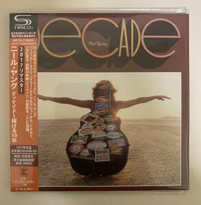 美品 Neil Young / Decade ニール・ヤング ディケイド ～輝ける10年 紙ジャケット リマスター SHM-CD ＜送料無料＞