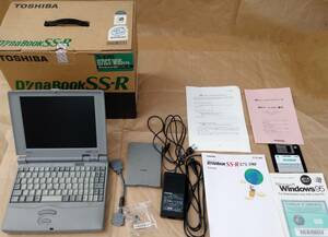  operation ..DynaBook Dynabook SS-R590 box equipped Toshiba TOSHIBA