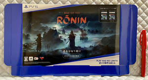 【非売品 店頭用箱POPのみ】《1点物》Rise of the Ronin【未使用品 告知 販促】ライズ オブ ローニン プレイステーション PS 5