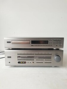  electrification has confirmed present condition goods YAMAHA Yamaha CDX-640 full size CD player AV amplifier AVX-100 AST remote control less sound out OK body only 