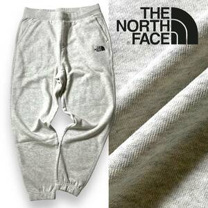 【80/M】新品 ノースフェイス スウェット ジョガーパンツ THE NORTH FACE 速乾コットン ロゴ刺繍 ノームコア 2024トレンド仕様 ◆R551