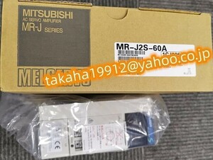 ◆【新品！】　三菱電機 MR-J2S-60A サーボアンプ 【６か月安心保証】