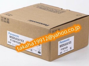 ◆【新品！】 Panasonic パナソニック サーボドライバー MSD5A3A1XX【６か月安心保証】