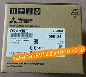 ◆【新品！】　三菱電機　FX5UC CPUユニット FX5UC-96MT/D シーケンサ PLC【６か月安心保証】