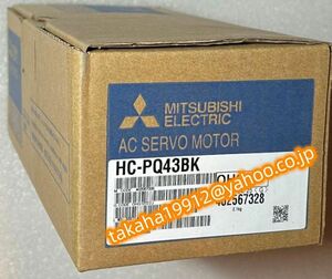 ◆【新品！】　三菱電機　HC-PQ43BK　 サーボモーター【６か月安心保証】