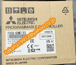 ◆【新品！】　三菱電機 マイクロシーケンサー 基本ユニット FX3G-60MT/ES【６か月安心保証】