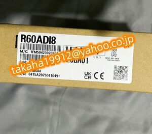 ◆【新品！】　三菱電機　R60ADI8 アナログ－デジタル変換ユニット PLC 【６か月安心保証】