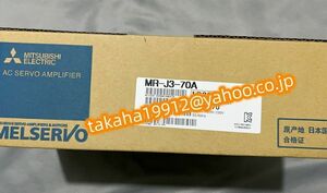 ◆【新品！】　三菱電機　MR-J3-70A　 サーボアンプ 【６か月安心保証】