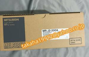 ◆【新品！】　三菱電機　MR-J2-200A　サーボアンプ【６か月安心保証】