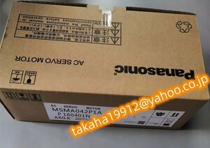 ◆【新品！】Panasonic パナソニック サーボモーター MSM042P1A【６か月安心保証】
