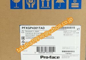 ◆【新品！】Pro-face(Proface) プログラマブル表示器 タッチパネル GP-4301T PFXGP4301TAD 【６か月安心保証】