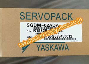 ◆【新品！】　YASKAWA / 安川電機 SGDM-02ADA サーボドライバー【６か月安心保証】