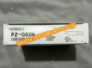 ◆【新品！】KEYENCE　キーエンス　PZ-G62N アンプ内蔵回帰反射型光電センサ【６か月安心保証】