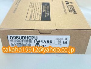 ◆【新品！】　三菱電機　Q06UDHCPU CPUユニット　シーケンサー 　PLC【６か月安心保証】