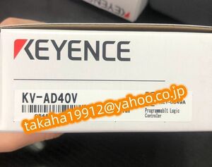 ◆【新品！】KEYENCE　KV-AD40V 　【６か月安心保証】