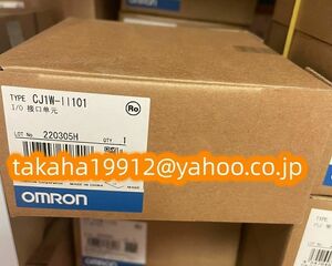 ◆【新品！】オムロン 　CJ1W-II101　【６か月安心保証】
