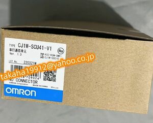 ◆【新品！】複数在庫　OMRON/オムロン 　CJ1W-SCU41-V1　シリアルコミュニケーションユニット【６か月安心保証】