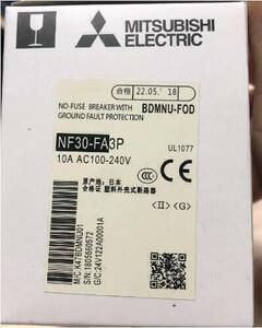 ◆【新品！】　三菱電機 ノーヒューズ遮断器NF30-FA 3P 10A　【６か月安心保証】