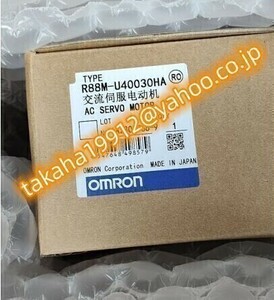 ◆【新品！】オムロン　サーボモータ R88M-U40030HA【６か月安心保証】