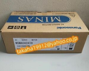 ◆【新品！】Panasonic パナソニック サーボモーター　MSMA042A1H 【６か月安心保証】