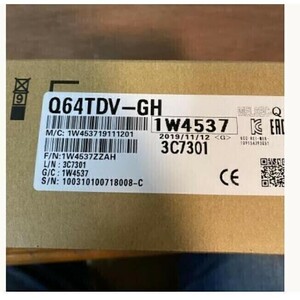 ◆【新品！】三菱電機　 シーケンサ Q64TDV-GH 　チャンネル間絶縁熱電対／微小電圧入力ユニット【６か月安心保証】