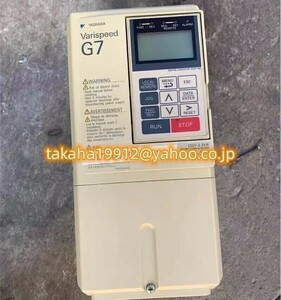 ◆【中古！】YASKAWA / 安川電機 インバーター 3.7KW 220V CIMR-G7A23P7【3か月安心保証】