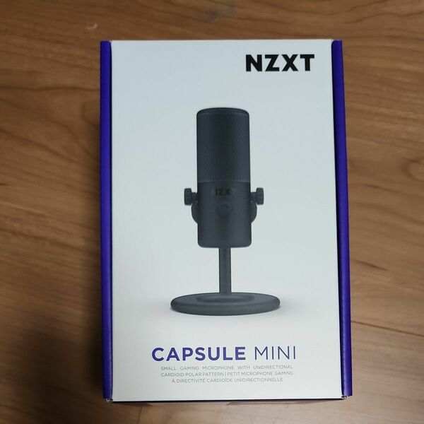 NZXT CAPSULE MINI ブラック　カーディオイドスモールゲーミングマイクAP-WMMIC-B1 SP1082