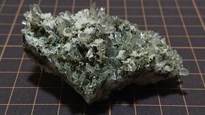 【鉱物】　水晶/緑泥石　クォーツ/クロライト　原石　標本