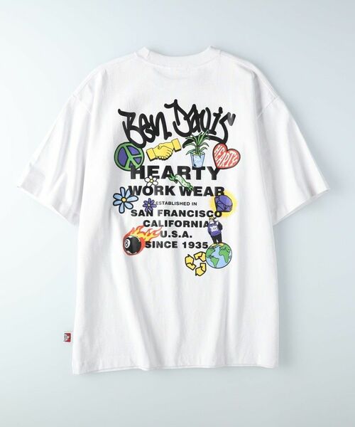 ※締切間近！【新品】BEN DAVIS　別注グラフィックプリントTシャツ