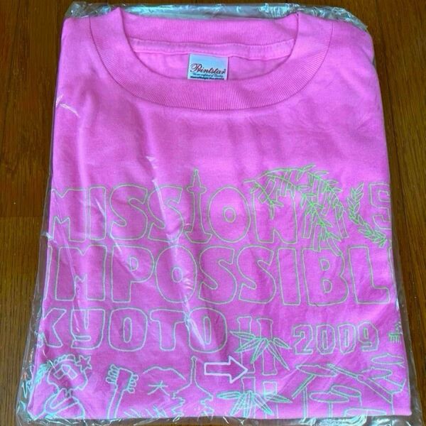 新品　京都大作戦　2012 Tシャツ Ｌサイズ ピンク