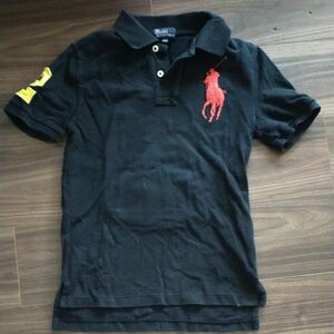 Ralph Lauren ラルフローレン ポロシャツ ビッグポニー　140　黒