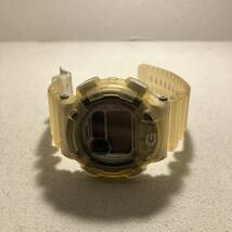 ◇【売り切り】CASIO G-SHOCK イルクジ 腕時計 デジタル DW-8600K チタニウム クリアカラー イエロー系 黄色 カシオ Gショック _画像1
