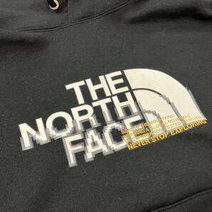 ☆【売り切り】美品 THE NORTH FACE ザ・ノースフェイス ロゴパーカー NTW62135 ブラック Mサイズの画像2