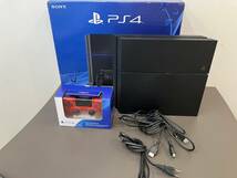 ☆【売り切り】PS4 本体 500GB ブラック SONY PlayStation4 CUH-1200A コントローラー CUH-ZCT2J_画像1