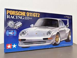 ☆【売り切り】未開封 絶版 タミヤ 1/10 電動RC・4WDレーシングカー ポルシェ911 GT2 レーシング TA02SW シャーシ 未組立 PORSCHE 911 GT2