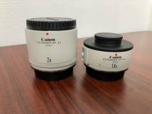 ☆【売り切り】Canon キャノン EXTENDER EF 2x/1.4x セット エクステンダー カメラ レンズ 周辺機器 アクセサリー_画像1