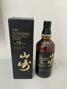 〇【売り切り】未開栓 SUNTORY サントリー 山崎 18年 シングルモルト ウイスキー 700ml 43% 箱付 