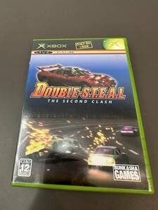 ☆【売り切り】希少 XBOX ダブルスティール DOUBLE-S.T.E.A.L THE SECOND CLASH BUNK ASHA GAMES 動作確認済み xbox