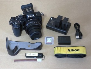 Nikon Z50 body * lens set superior article freebie attaching 