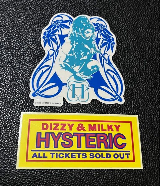 HYSTERIC GLAMOUR Sticker ヒステリックグラマーステッカー ２枚 ①