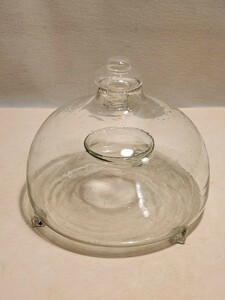  Showa Retro fly taking . bin old tool glass made bubble glass glass bottle fly taking . vessel antique retro bin 