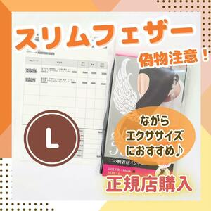 新品未開封 Lサイズ スリムフェザー 二の腕着圧インナー むくみ 姿勢 サポーター 猫背矯正ベルト シェイパー 二の腕 着圧 姿勢 補正下着