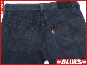 即決★リーバイスプレミアム★W30 チェックパンツ Levis メンズ REDTAB レッドタブ スリム ボトムス 検索:デニム ジーパン