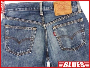 即決★日本製 リーバイス522★W28 廃版 ローライズスキニー ジーンズ Levis メンズ スリム テーパード デニム パンツ ボタンフライ