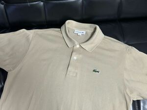 LACOSTE(ラコステ) L1212 ポロシャツ／ベージュ／4（Lサイズ相当）