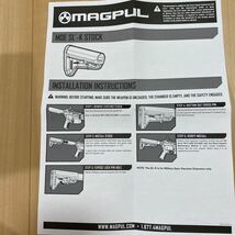 【MAGPUL】MOE SL-K Carbine Stock Mil-Spec［ODG］【実物パーツ】カービン ストック ミルスペック マグプル ブラック_画像6